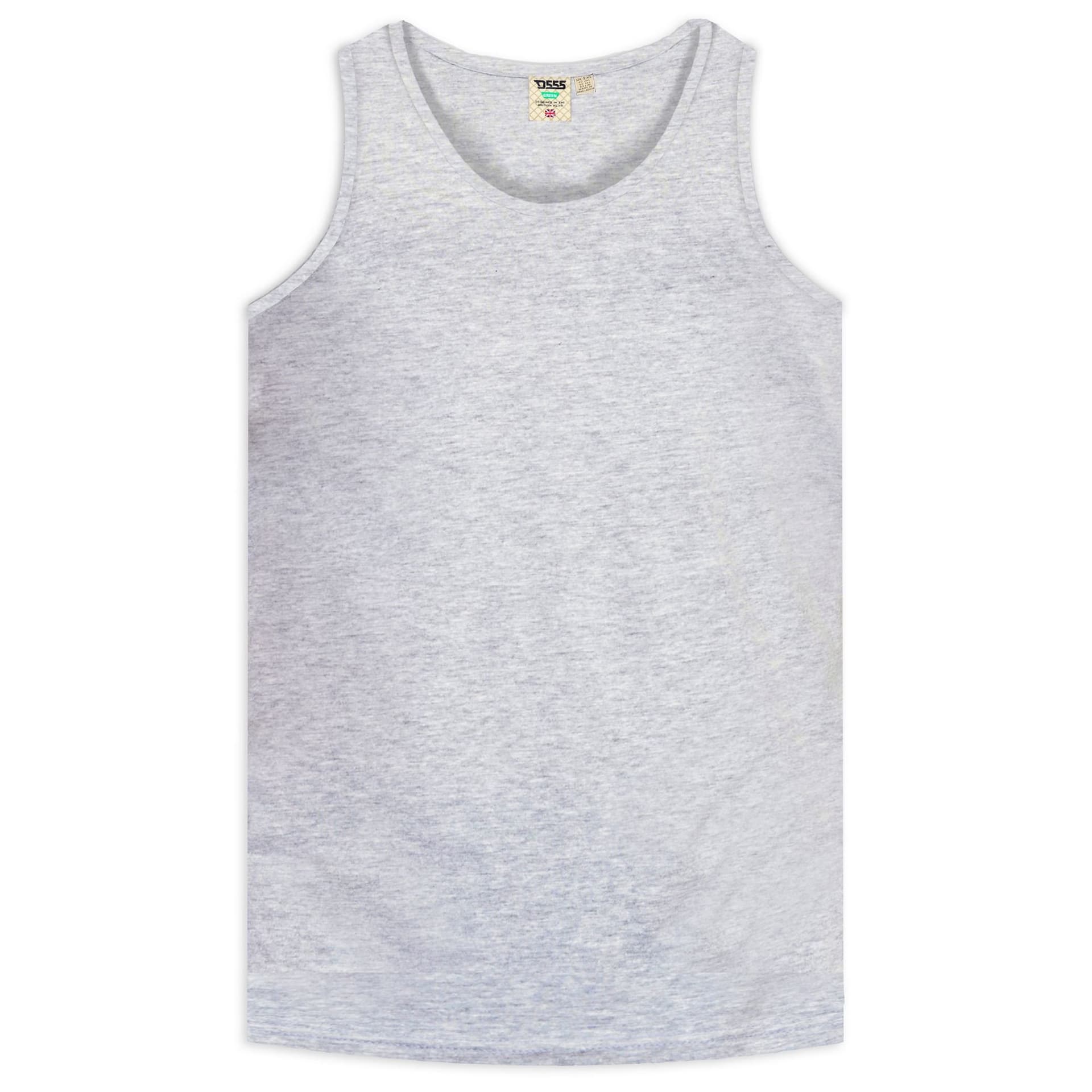 Duke Clothing Duke Clothing Men's Grey Kingsize Tank Top