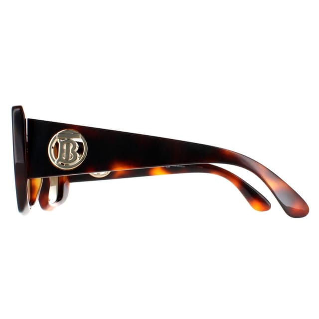 Burberry Burberry Women's Cat Eye Light Havana Brown Gradient Polarized BE4344 Daisy - 3
