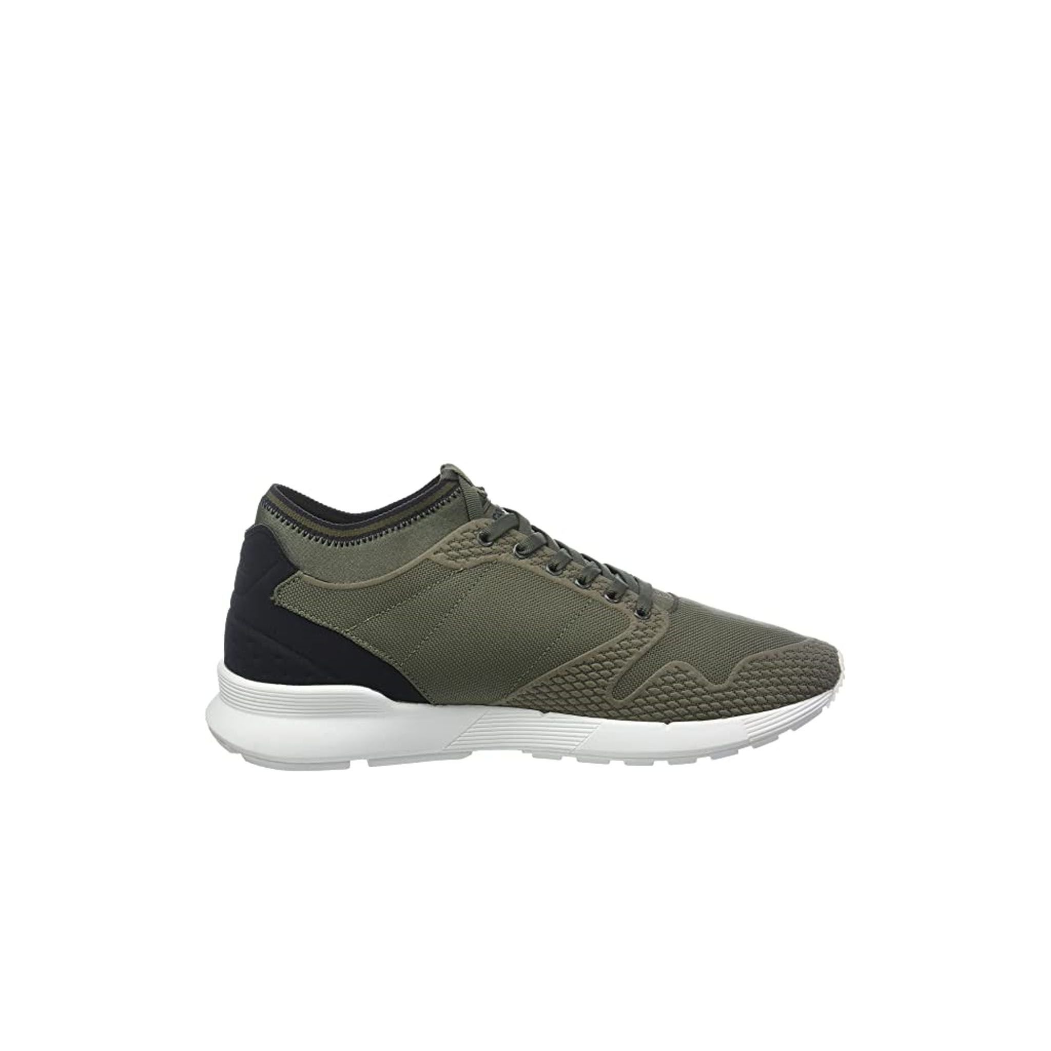 Le Coq Sportif Le Coq Sportif Men's Omicron Tech Modern Lace-Up Green Synthetic Trainers - 1
