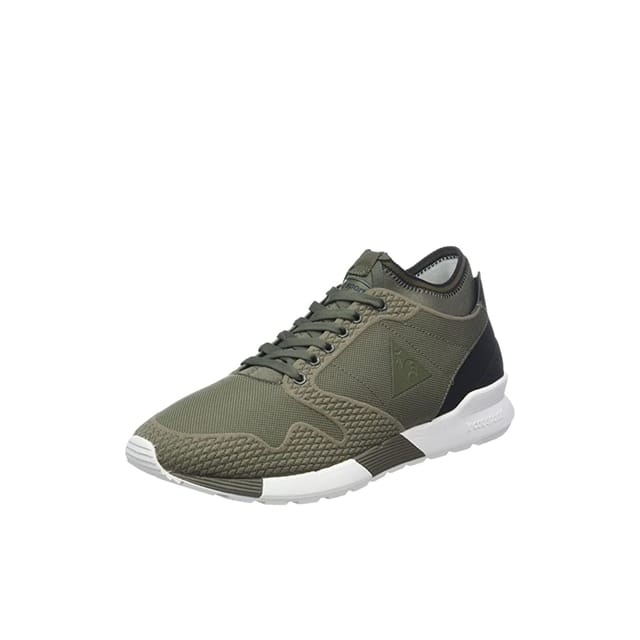 Le Coq Sportif Le Coq Sportif Men's Omicron Tech Modern Lace-Up Green Synthetic Trainers - 3