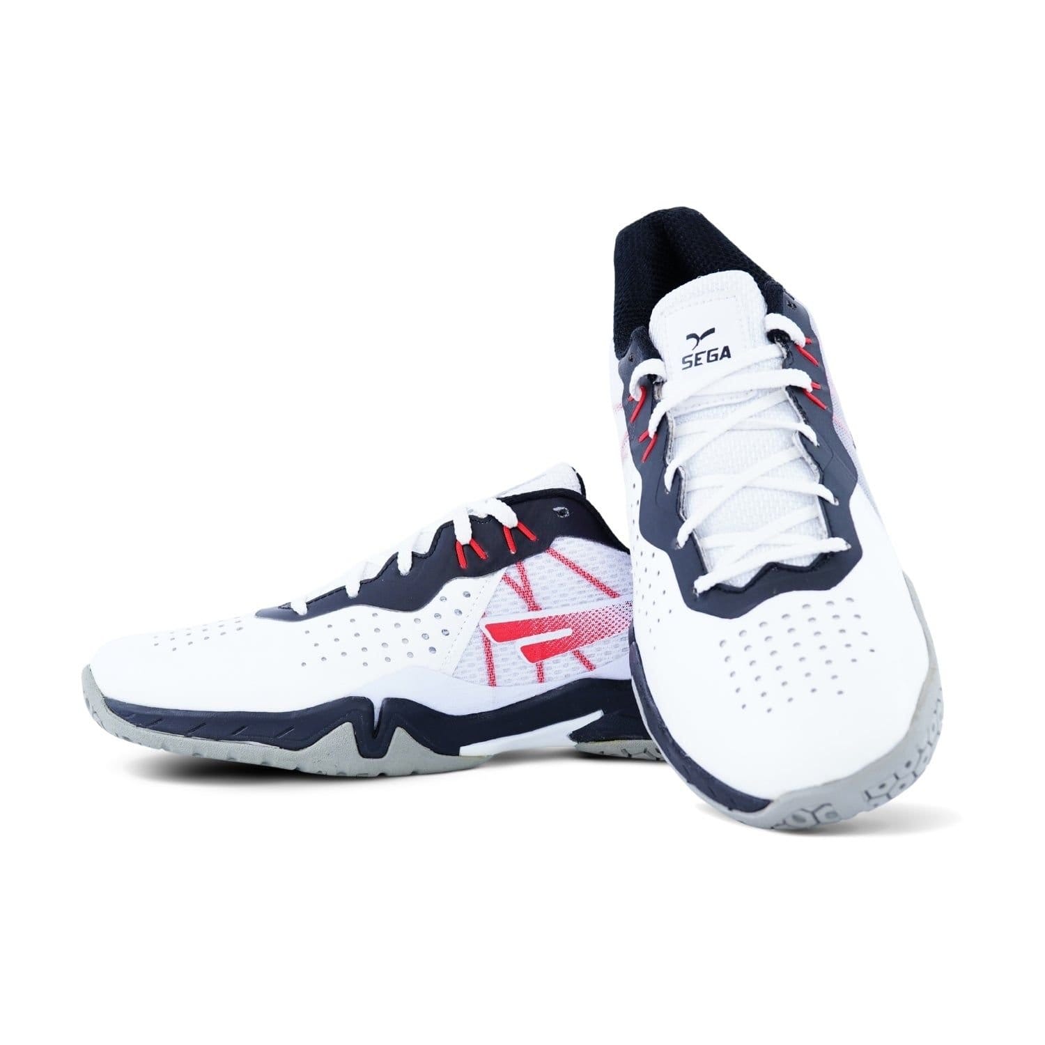 QUIVE QUIVE Men's Rp24 Badminton Shoes Multi-sport Court Trainers in Natural White - 4