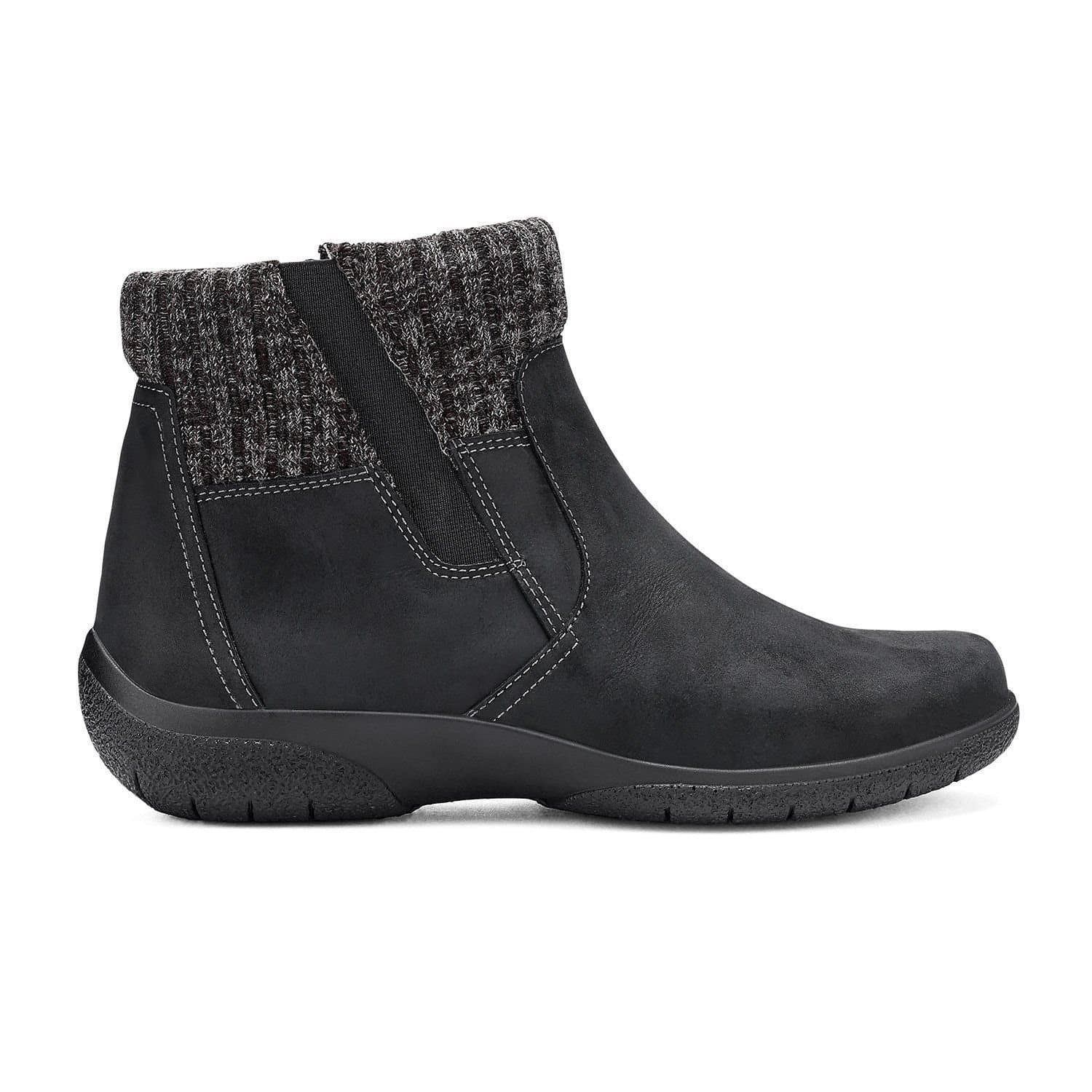 Hotter Hotter Women's Wide Fit 'Malham' Ankle Boots in Black