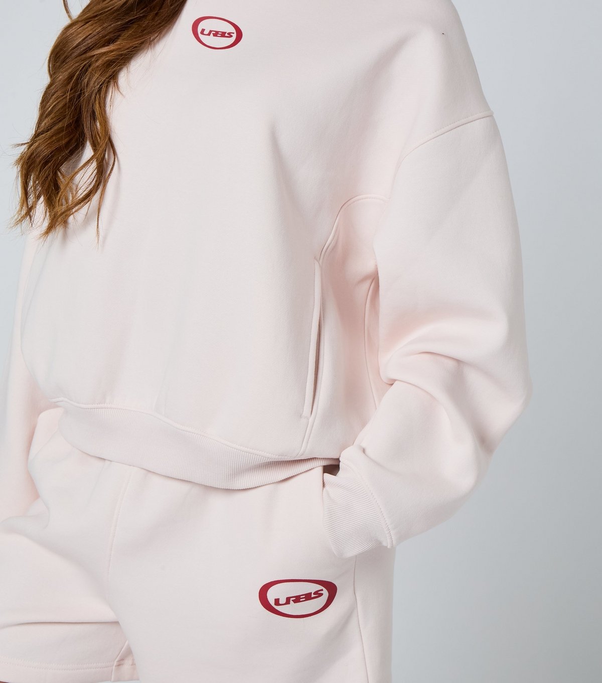 Urban Bliss Women's Light Pink Logo Hoodie Urban Bliss New Look - 4