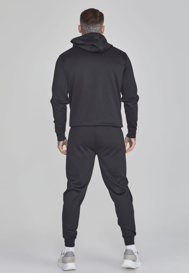 SikSilk SikSilk Men's Smart Hoodie in Black - 3