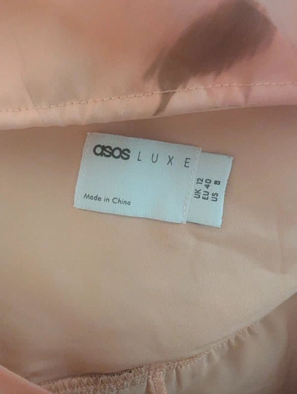 ASOS Asos dusky pink 50s style dress