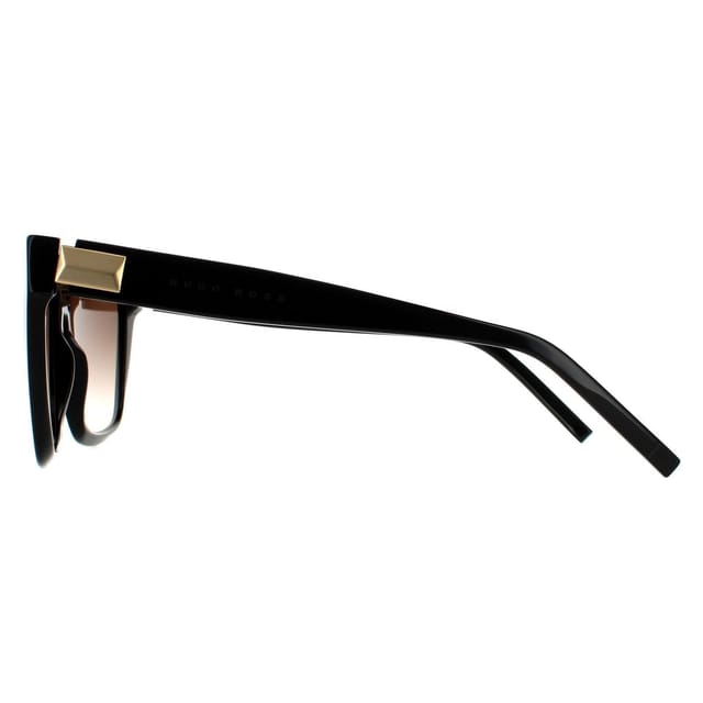 Hugo Boss Hugo Boss Women's Square Shiny Black Brown Gradient 90041091 - 3
