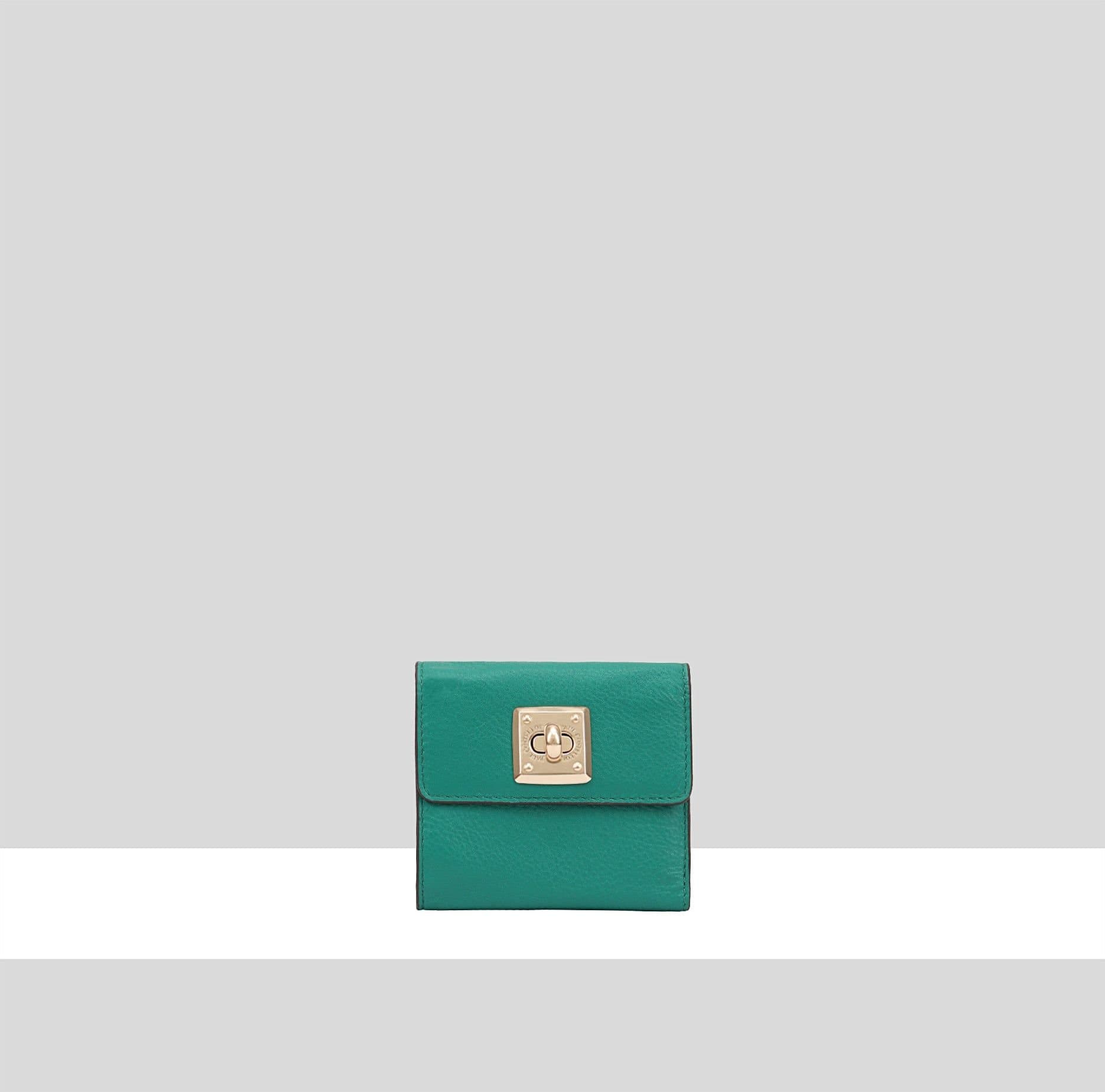 Paul Costelloe Paul Costelloe Women's Baro Leather Purse in Jade
