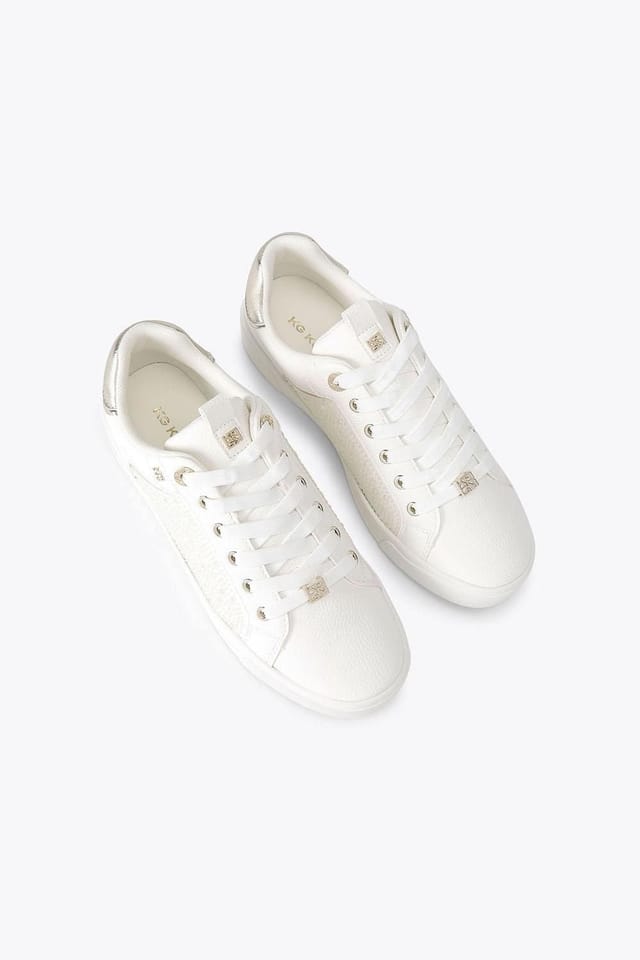 KG Kurt Geiger KG Kurt Geiger Women's 'Lillian Mesh' Trainers in White - 2