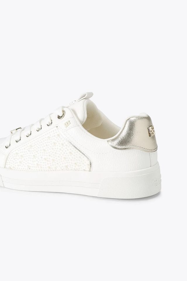 KG Kurt Geiger KG Kurt Geiger Women's 'Lillian Mesh' Trainers in White - 3