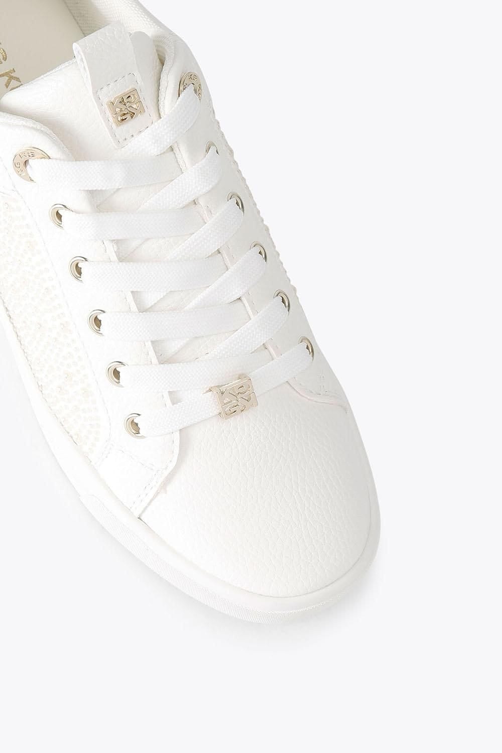KG Kurt Geiger KG Kurt Geiger Women's 'Lillian Mesh' Trainers in White - 4
