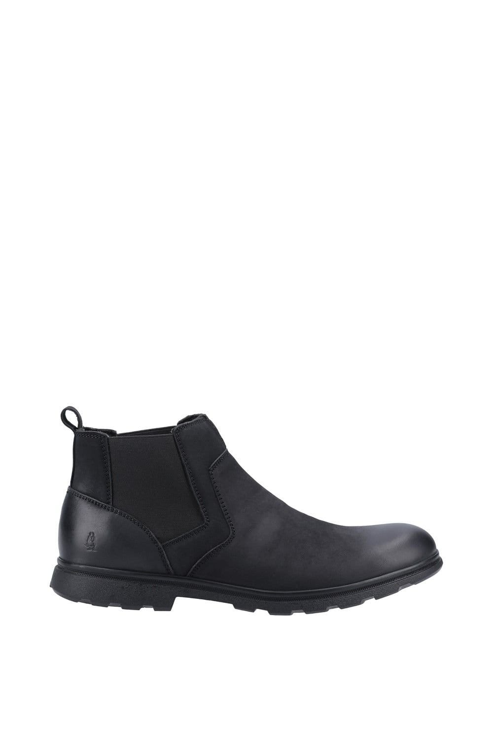 Hush Puppies Hush Puppies Men's 'Tyrone' Leather Boots in Black - 4