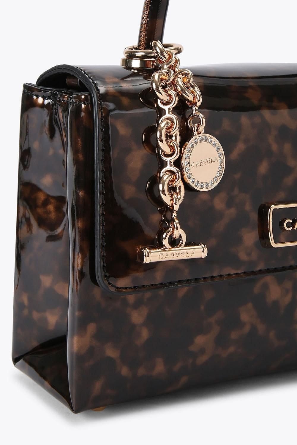 Carvela Carvela Women's 'Alto Top Handle' Bag in Brown - 4
