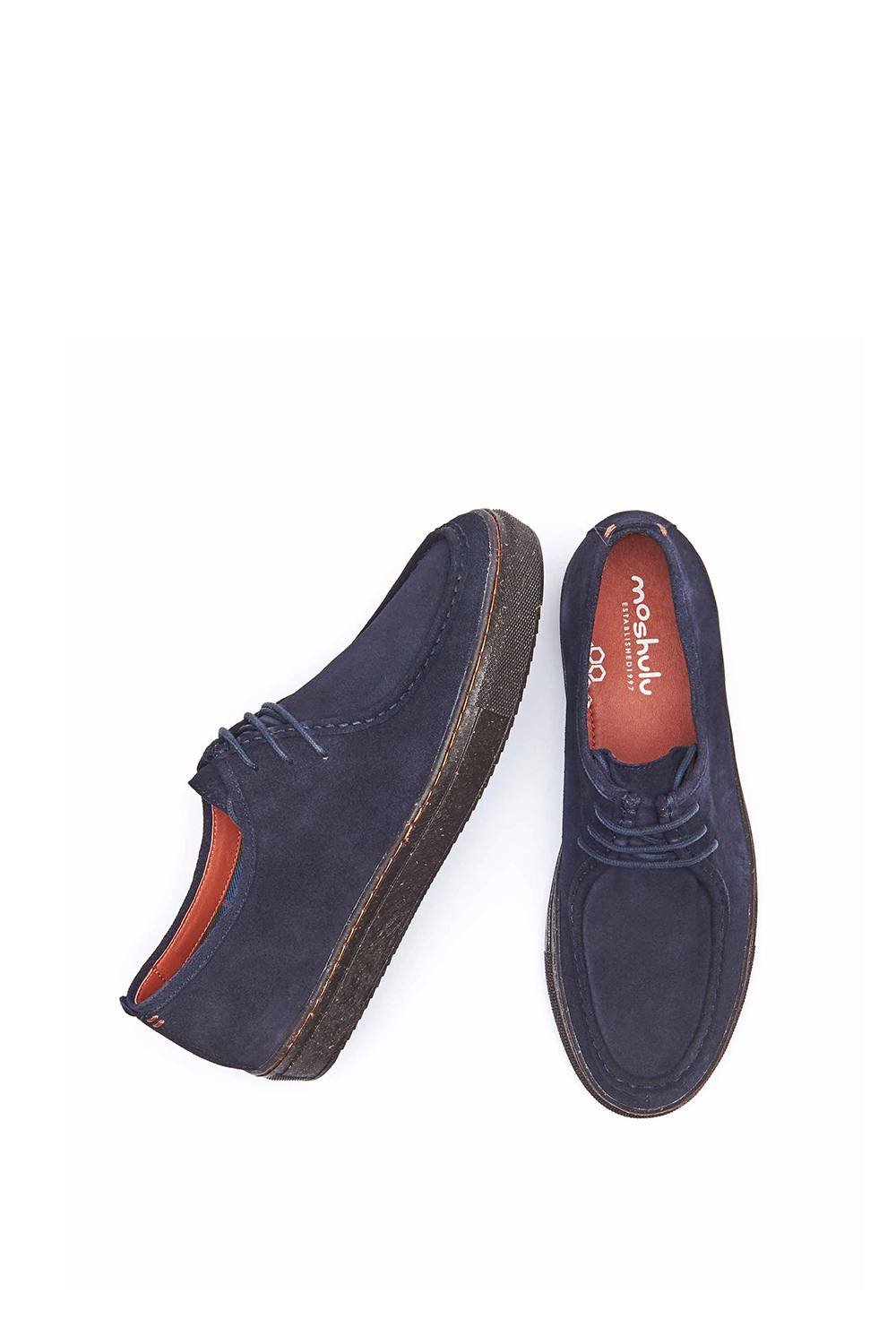 Moshulu Moshulu Men's 'Innings' Suede Shoes in Navy - 1