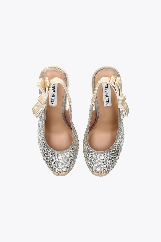 Steve Madden STEVE MADDEN Women's 'Demmi Silver' Sandals in Silver - 2