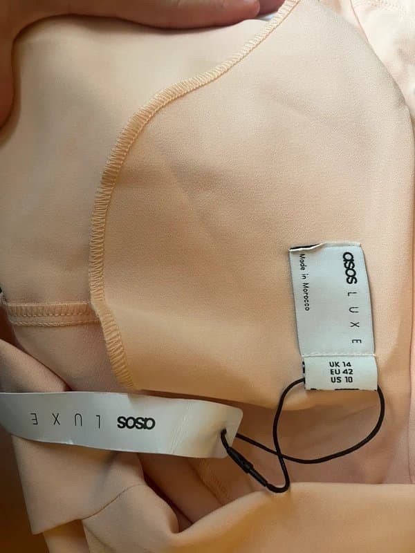 ASOS Pink, stylish ASOS Luxe blazer - UK 14