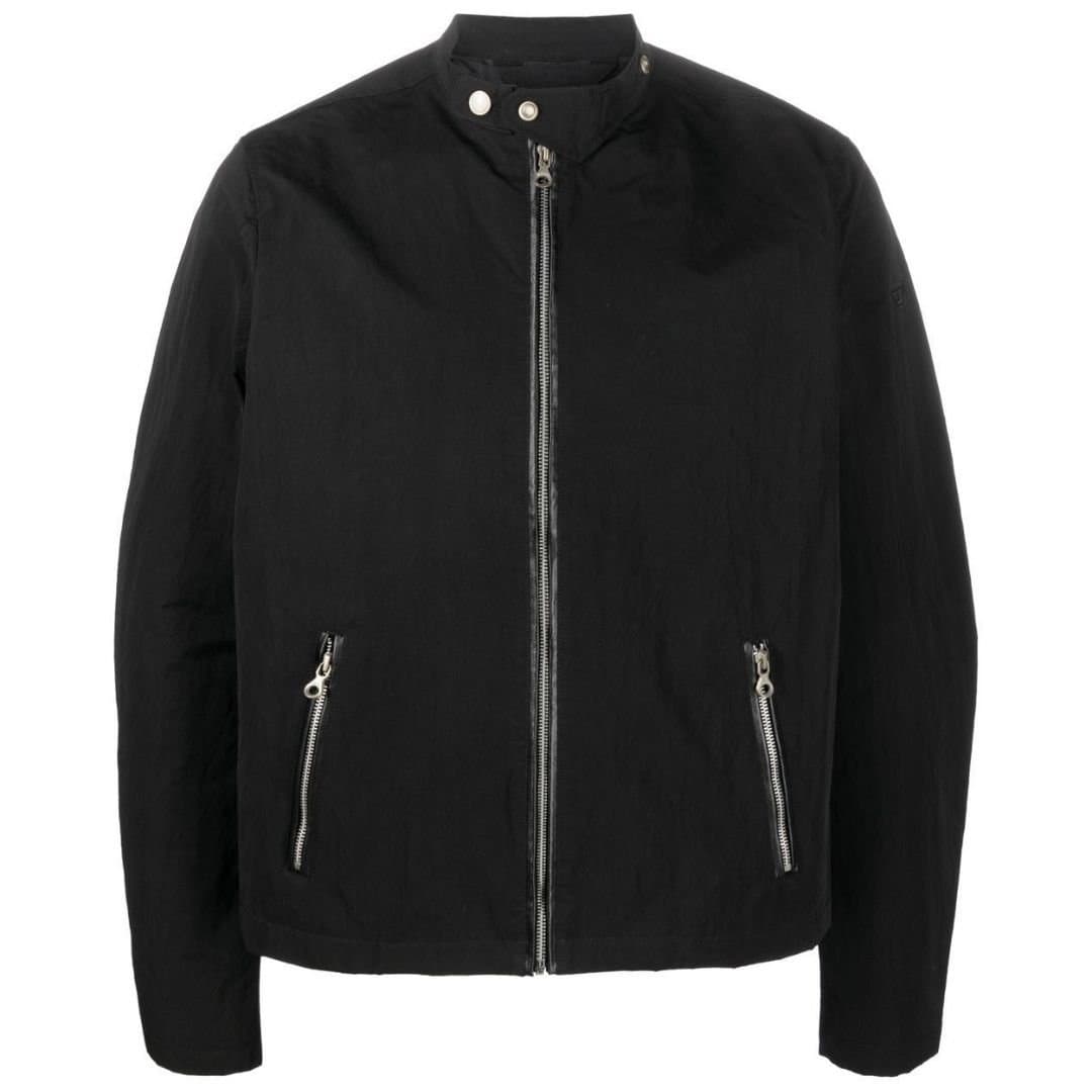 Diesel Diesel Men's Plain Black Thin Jacket