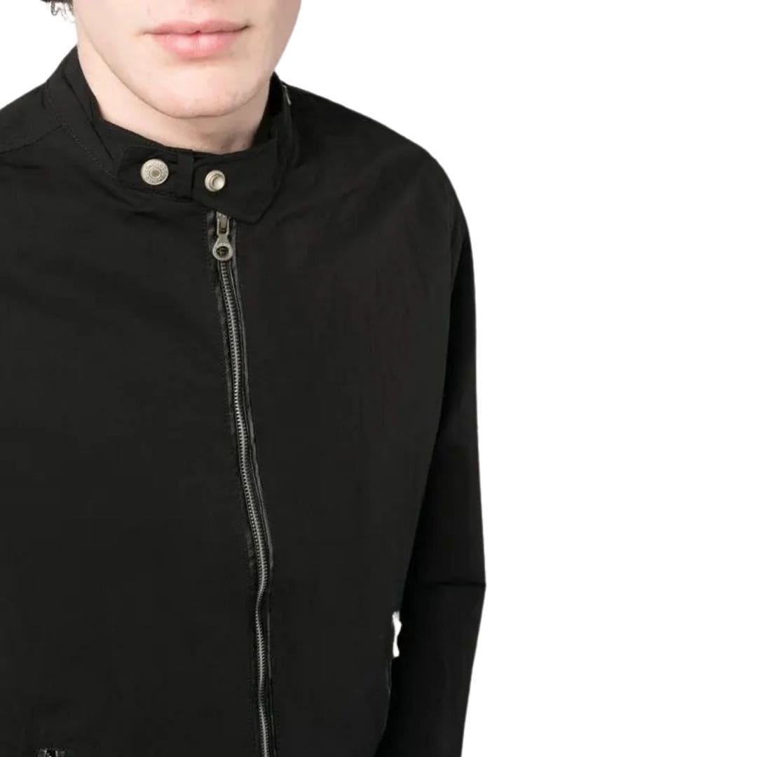Diesel Diesel Men's Plain Black Thin Jacket - 4
