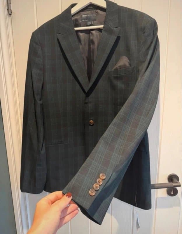 ASOS Men's ASOS blazer suit jacket size 42" long new