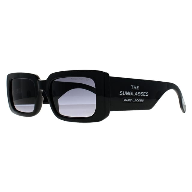 Marc Jacobs Marc Jacobs Women's Rectangle Black Grey Gradient MARC 804/S - 2