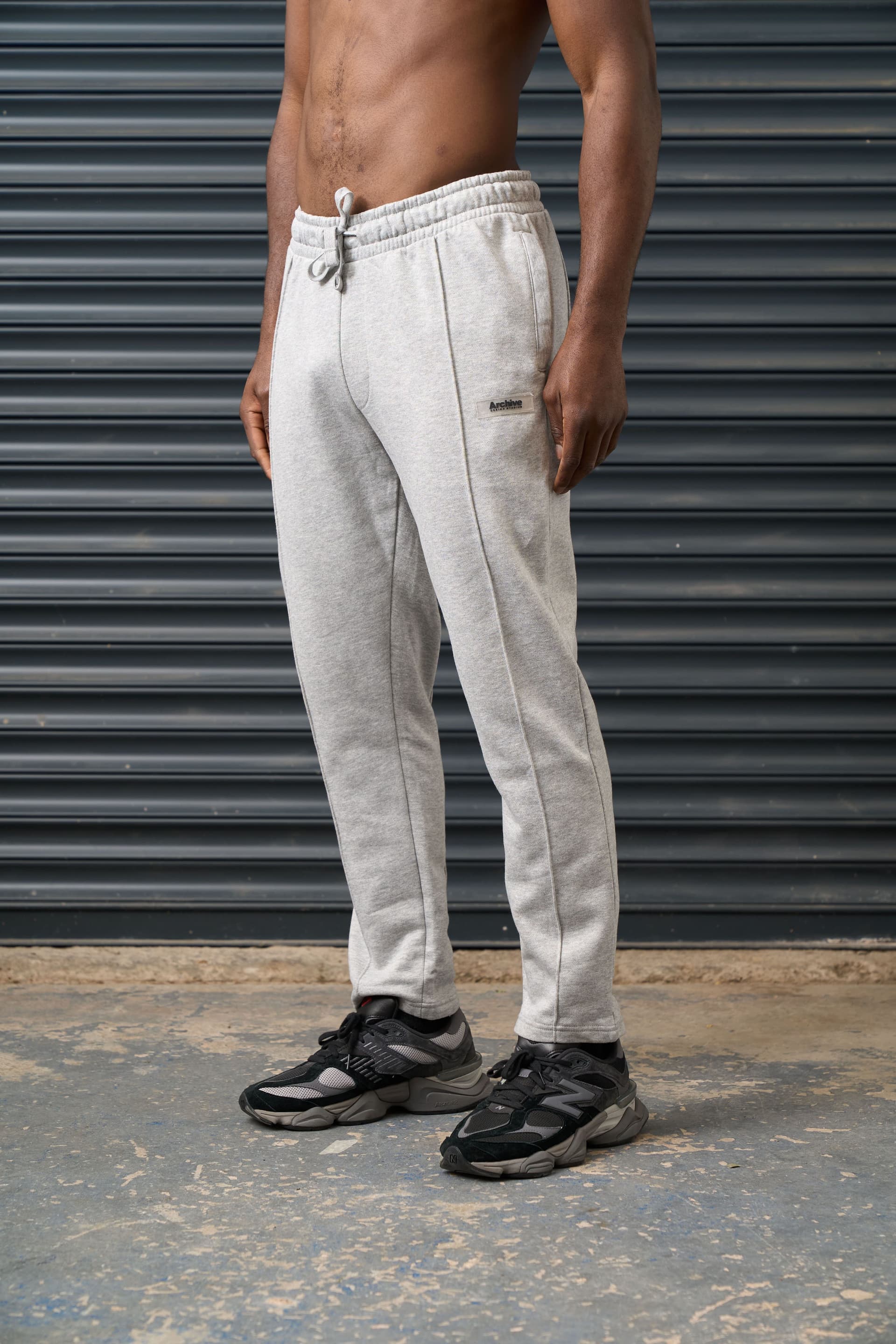 Archive Design Studios Archive Design Studios Men's Grey Joggers