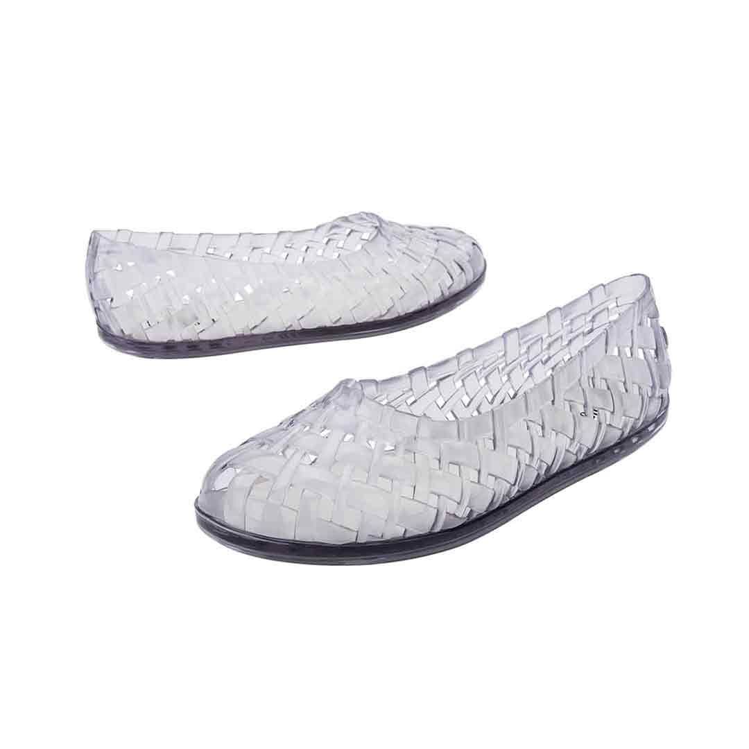 Melissa Shoes Melissa Shoes Women's Possession Ballerina Flats in Clear - 3
