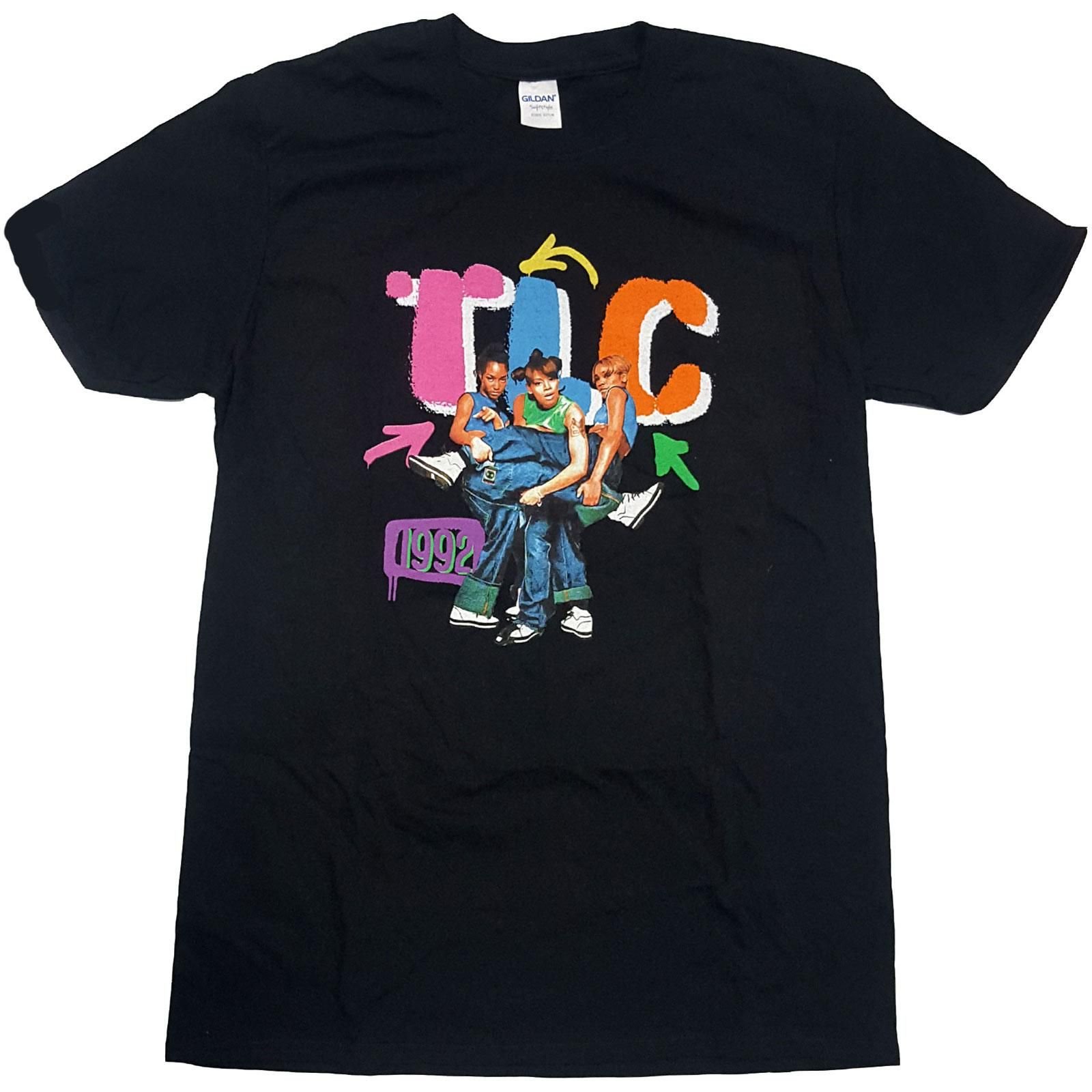 Tlc TLC Men's Kicking Group Cotton T-Shirt in Black - 2