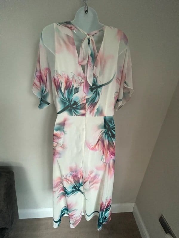 Lipsy Floral Midi Dress - Multi