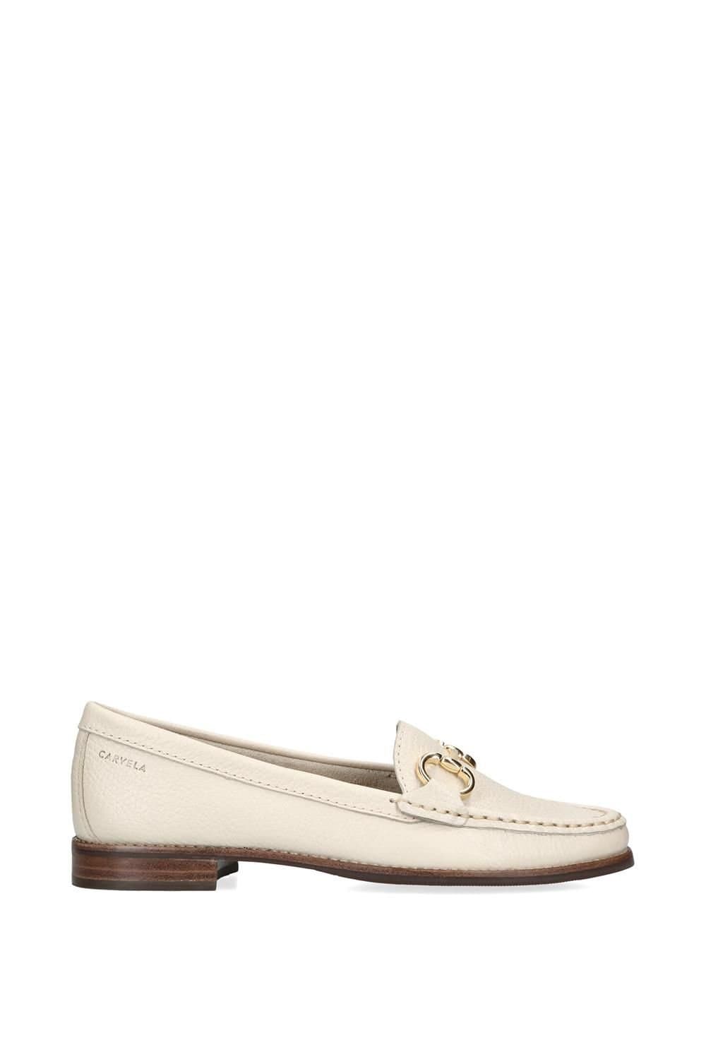 Carvela Carvela Women's 'Click' Leather Trainers In Cream