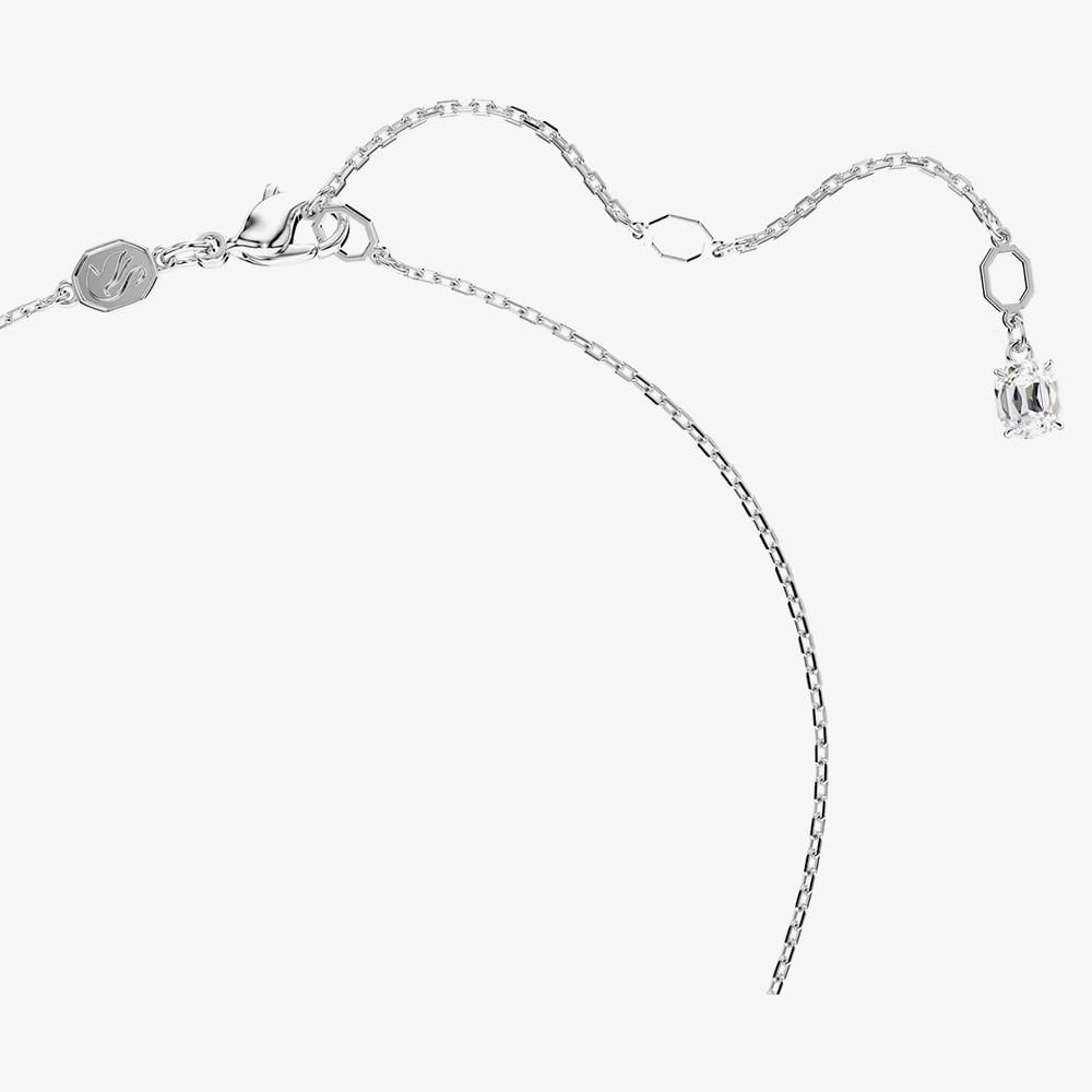 Swarovski Swarovski Women's Idyllia Snowflake Necklace & Earring Jewellery Set 5691486 in Silver - 3