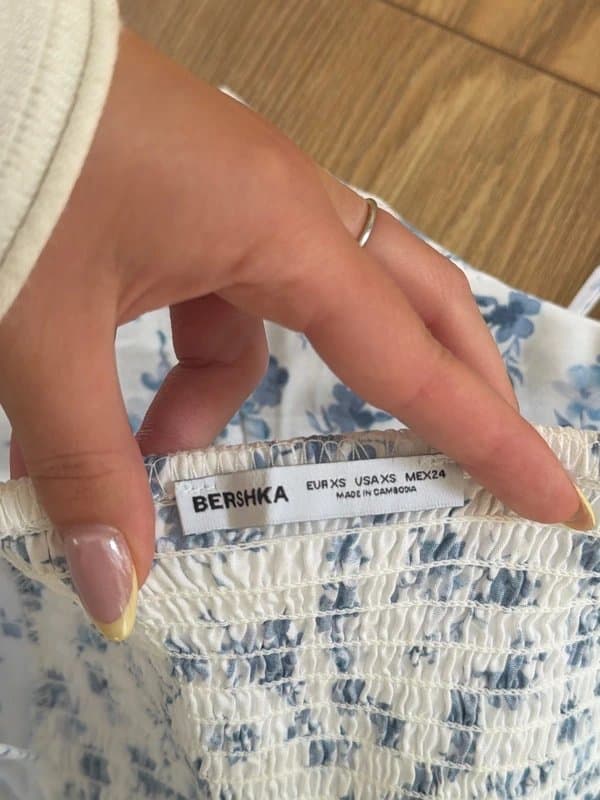 Bershka Floral Bershka corset style