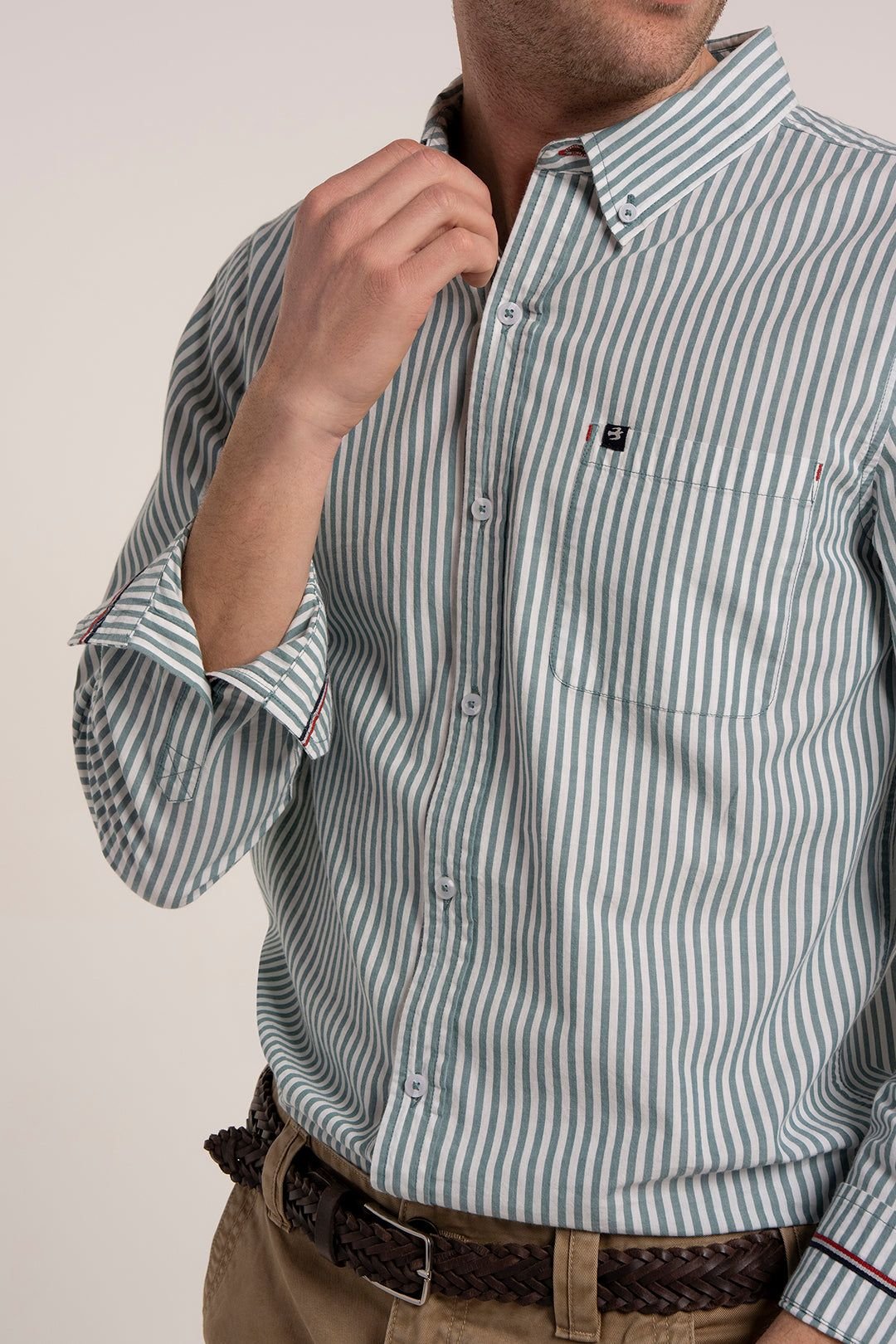 Brakeburn Brakeburn Men's STANFIELD SHIRT in Green - 3