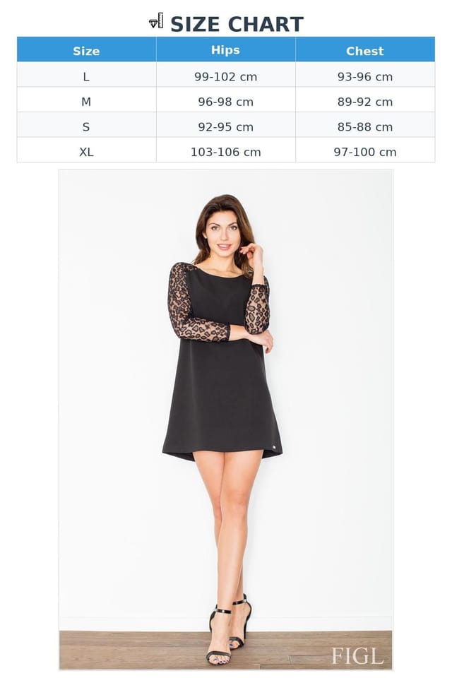 Love Lace Love Lace Women's Romantic Lace Boat Neck Trapeze Dress Style 57422 in Black - 2