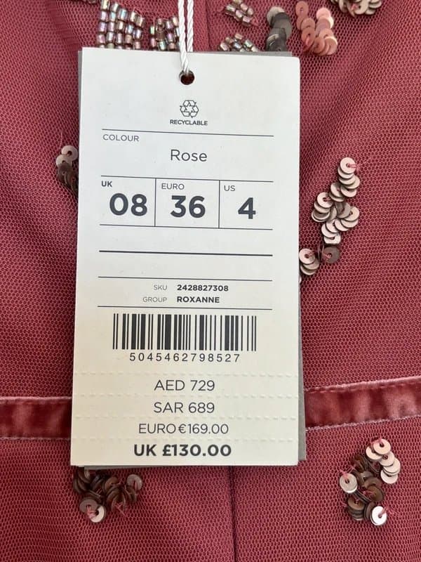 Monsoon Monsoon embellished Dress UK 8 BNWT