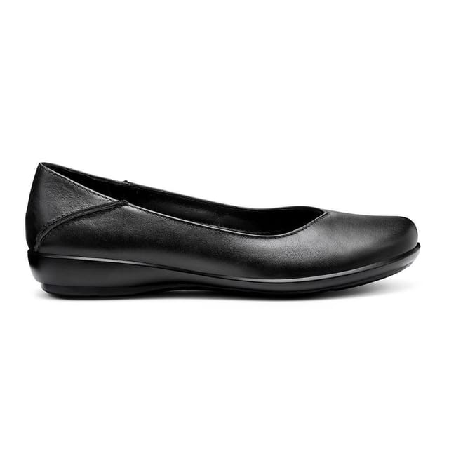 Hotter Hotter Women's 'Birdie' Ballerina Pumps in Black - 2