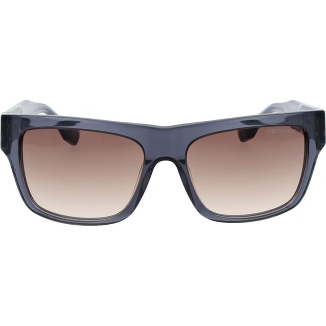 Trussardi Trussardi Men's TSM9067 56T01 Square/Rectangle Sunglasses in Grey - 2