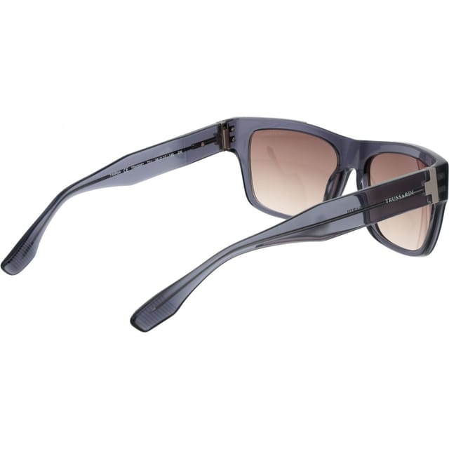 Trussardi Trussardi Men's TSM9067 56T01 Square/Rectangle Sunglasses in Grey - 3