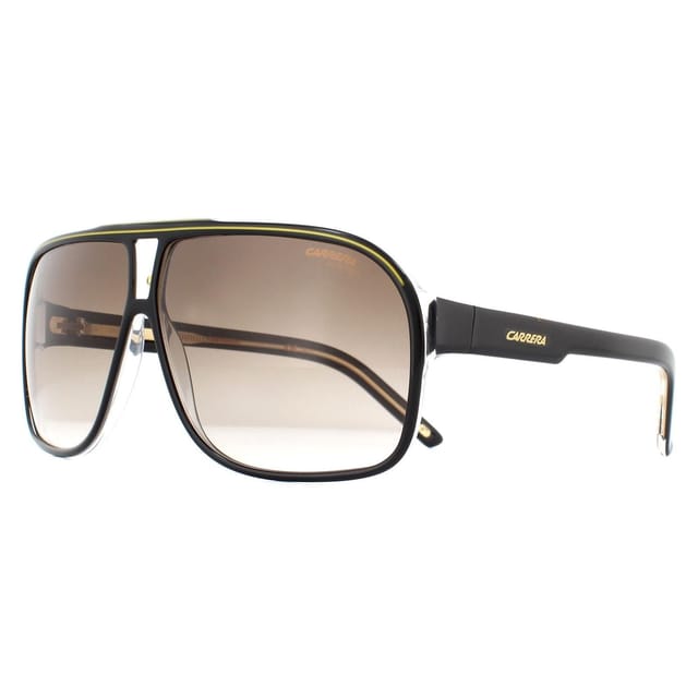 Carrera Carrera Men's Aviator Black Brown Gradient Sunglasses - 2