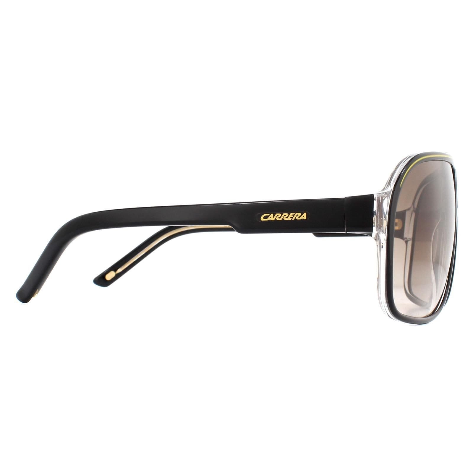 Carrera Carrera Men's Aviator Black Brown Gradient Sunglasses - 4