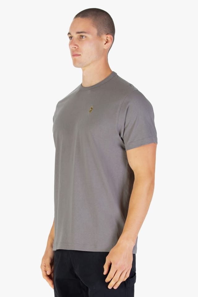 Luke 1977 Luke 1977 Men's Traff 1000 T-shirt in Light Grey - 3