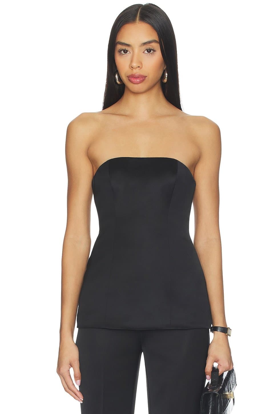 revolve Revolve Lovers and Friends Strapless Top in Black