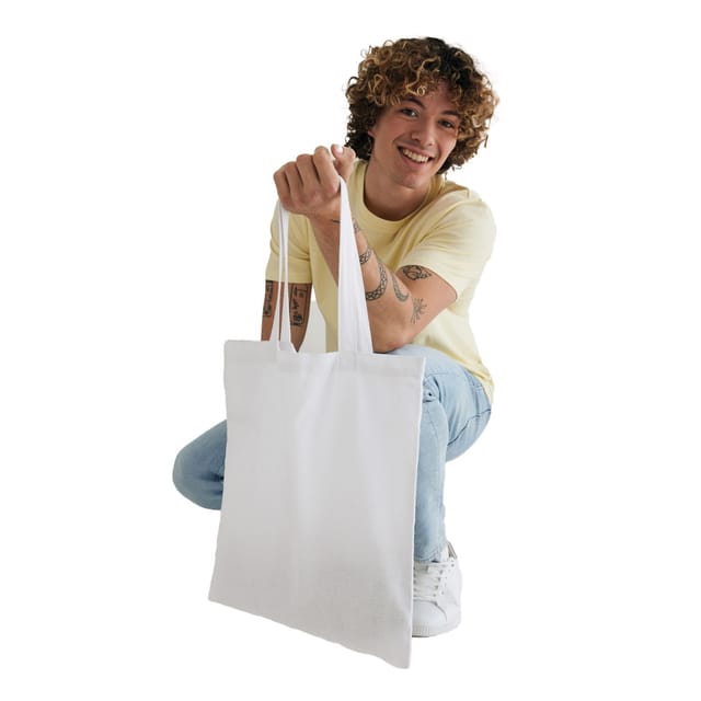 XD Design XD Design Men's Cotton Tote Bag in White - 3