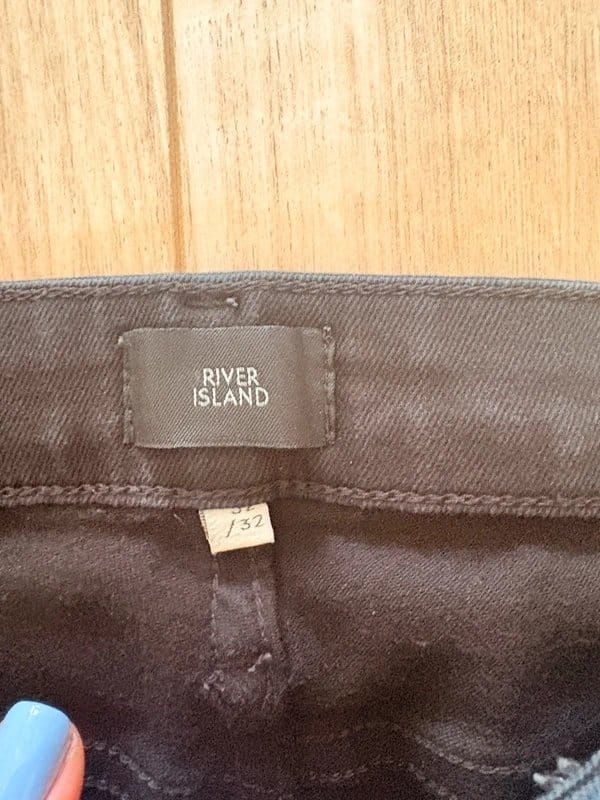 River Island River Island Black Skinny Jeans – W32 L32 - 1