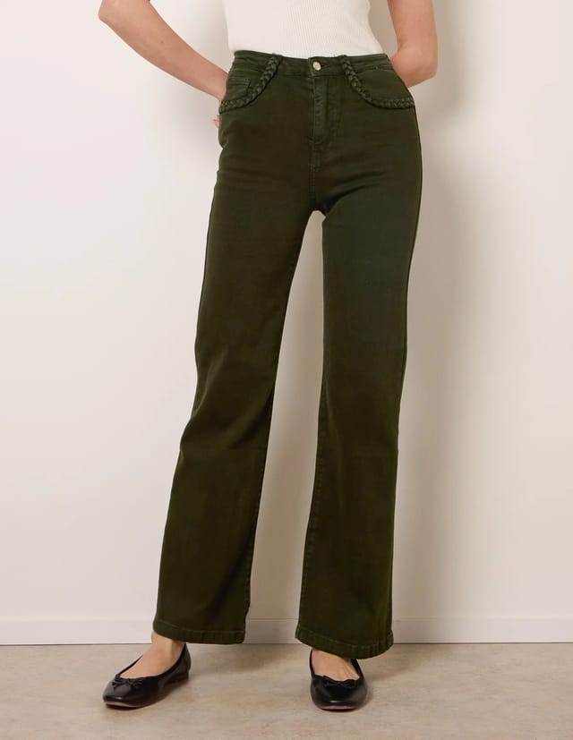 Blue Vanilla Pocket Rope Stretch Jeans - 2