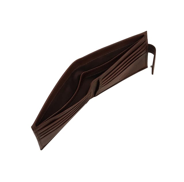 Paul Costelloe Paul Costelloe Men's Amir Leather Wallet in Brown - 3