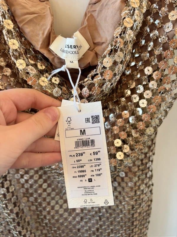 Reserved Sequin/embellished dress