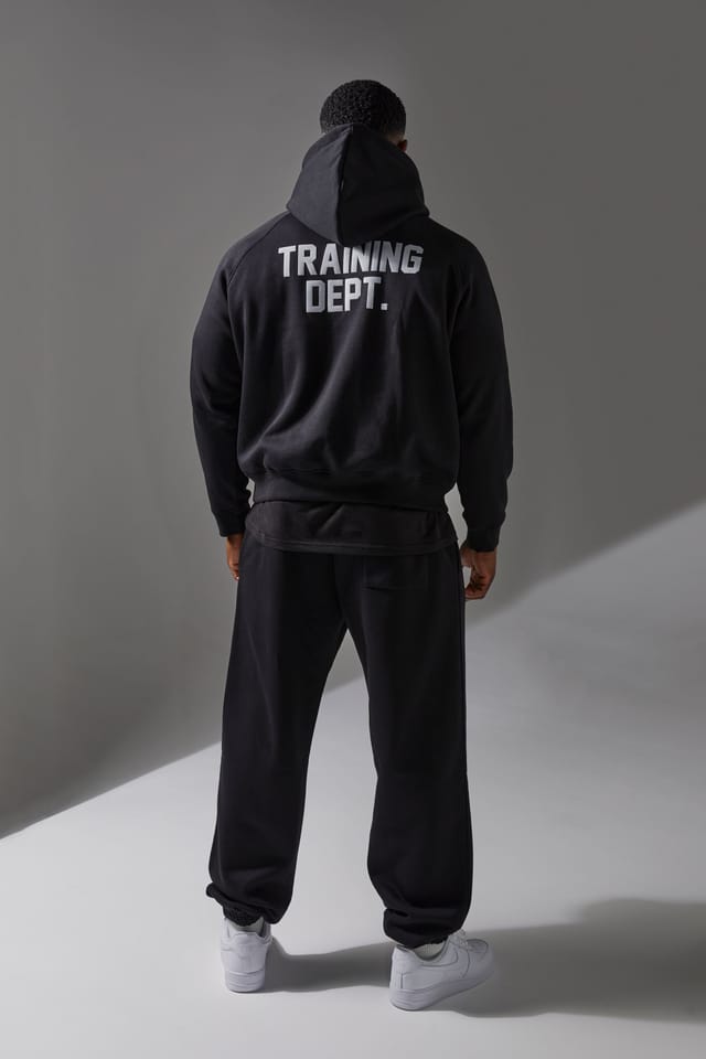 Training Dept. Training Dept. Men's Training Dept Boxy Hoodie in Black - 2