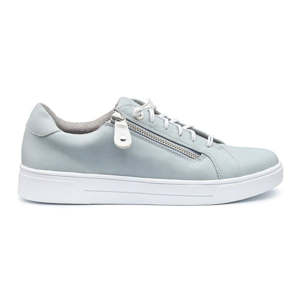 Hotter Hotter Women's 'Leonie' Trainers in Duck Egg Blue - 3