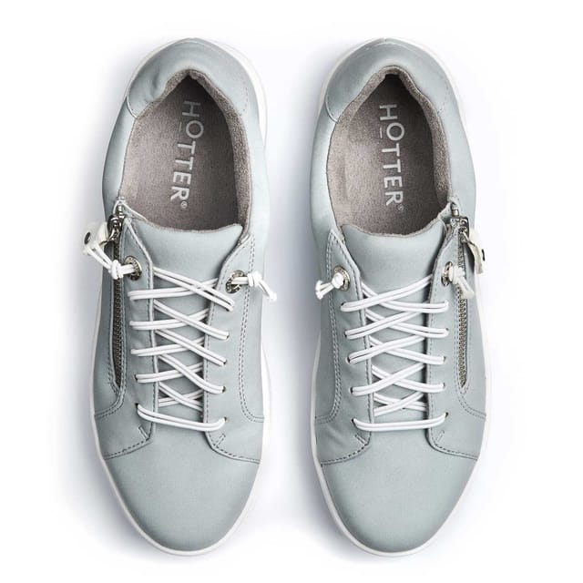 Hotter Hotter Women's 'Leonie' Trainers in Duck Egg Blue - 3
