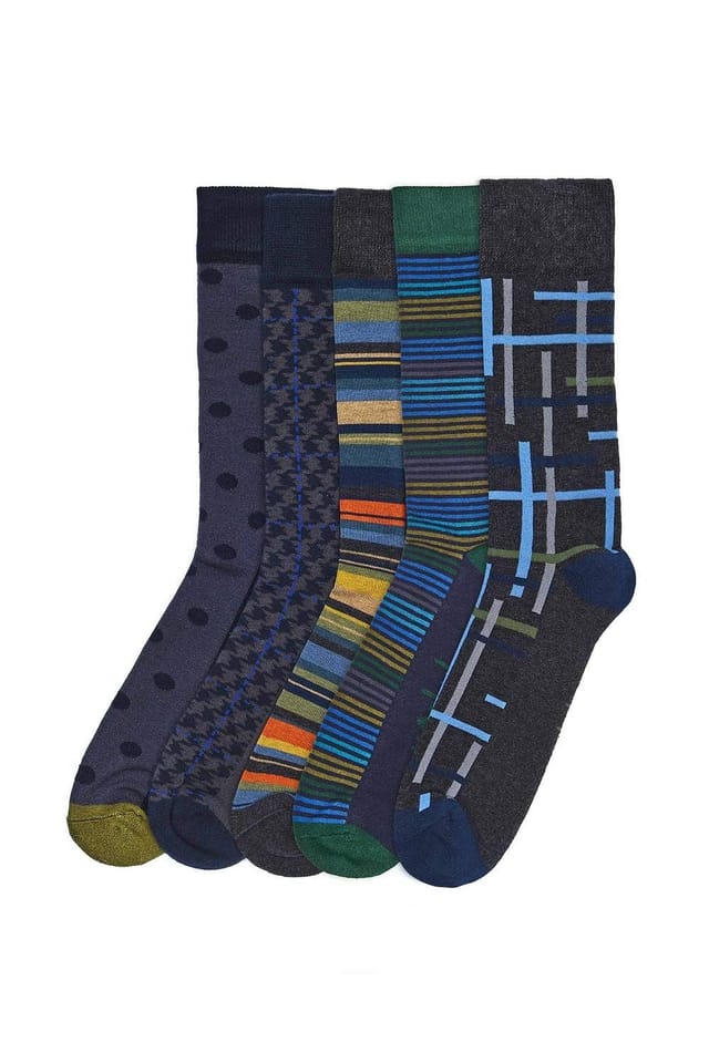 Moshulu Moshulu 'Hillside Sock Box' Men's 5 Sock Box - 3