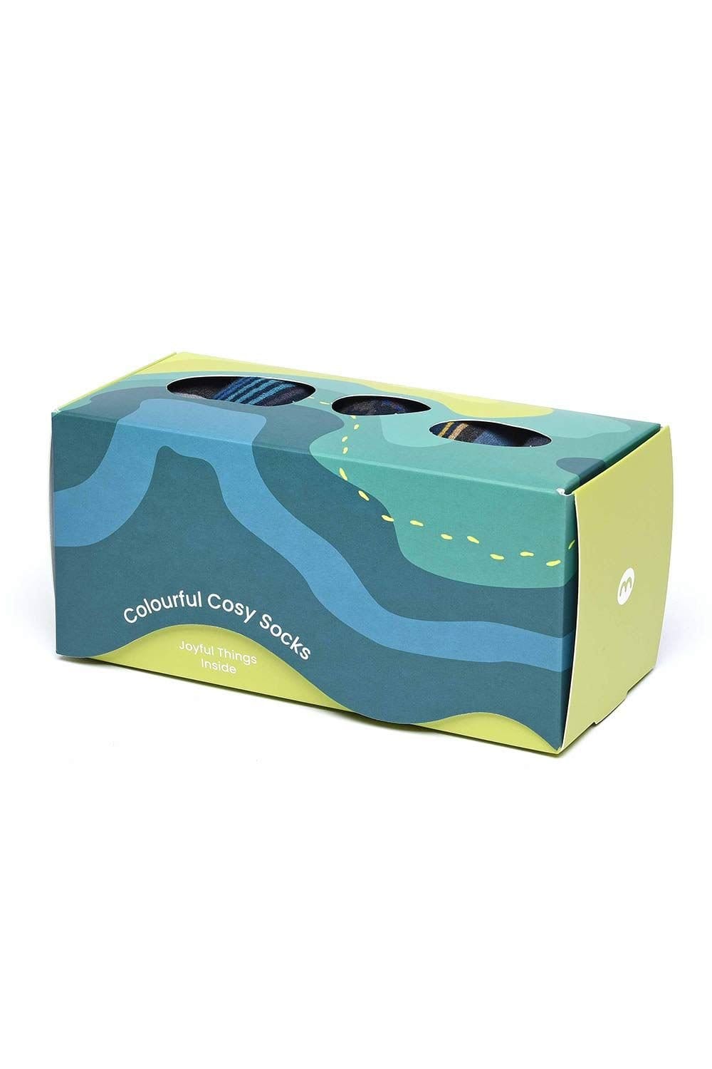 Moshulu Moshulu 'Hillside Sock Box' Men's 5 Sock Box - 4
